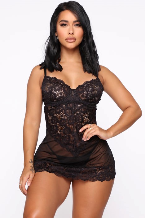 Keep Her Secret Lace Babydoll