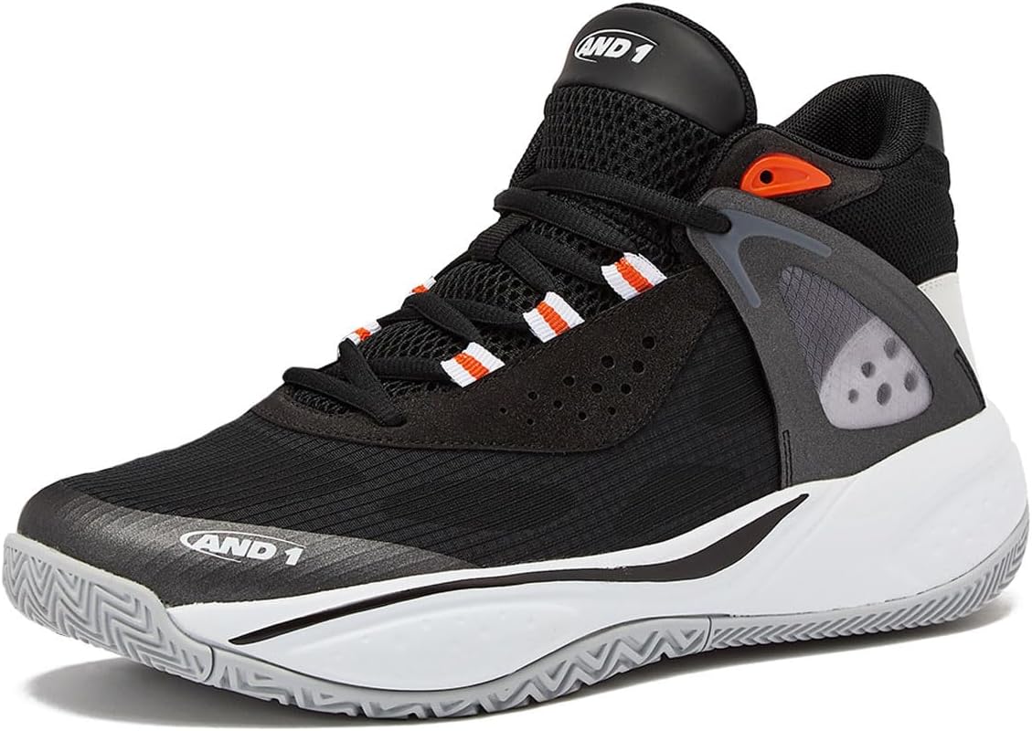 Revel Mid Men’s Basketball Shoes, Indoor or Outdoor Basketball Sneakers for Men, Street or Court, Sizes 7-16